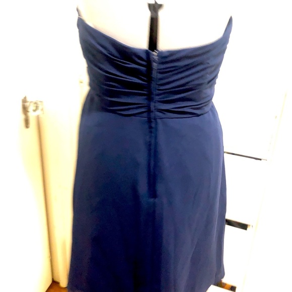 Sweetheart ruched 1950 style strapless lined bra - Picture 5 of 6